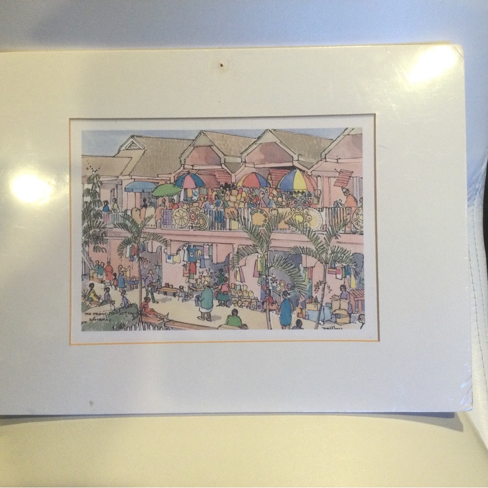 Original Drawing of Bahamas